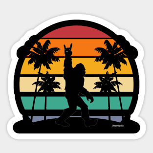 The Foot in Paradise Sticker